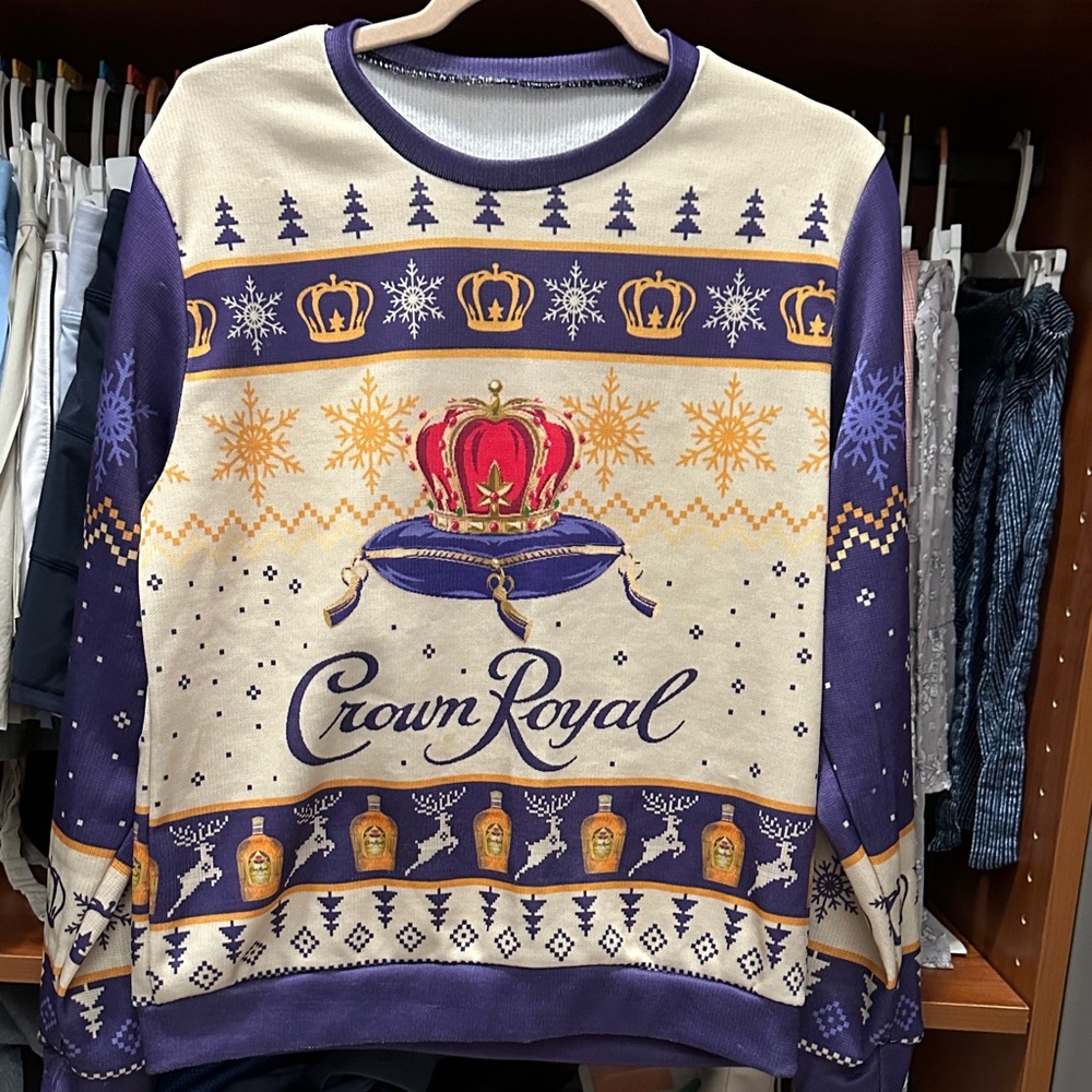 Crown Royal Christmas Sweater